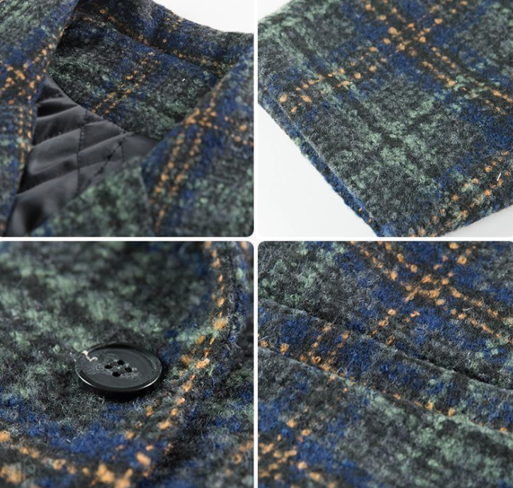 Checked Coat