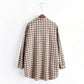 Checked Print Long Sleeve Shirt