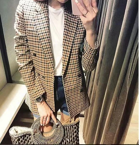 Checked Suit