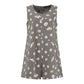 Chrysanthemum Sleeveless Slit Top