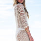 Crochet Hollow Out Cover Up