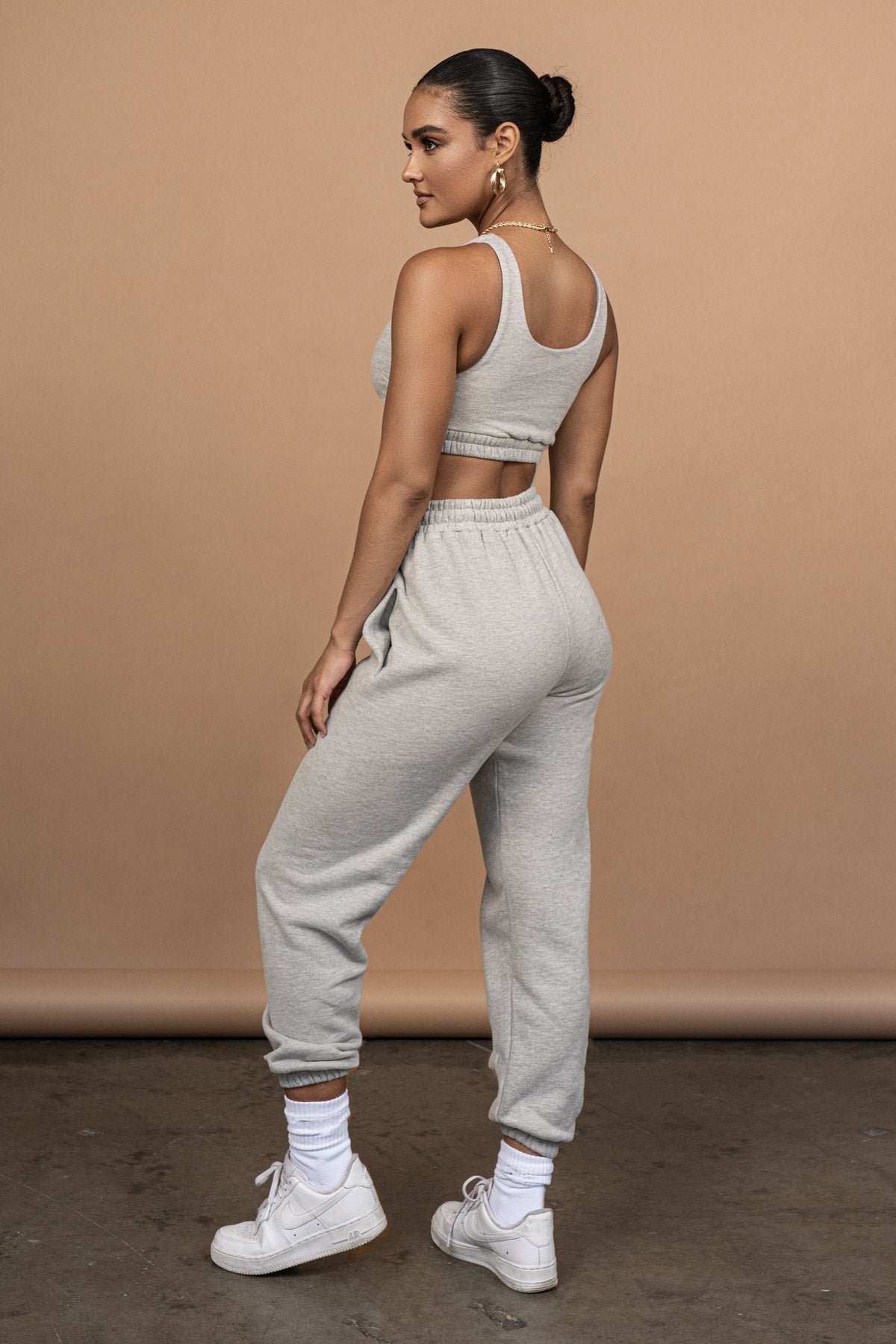 Crop Top And Sports Pants