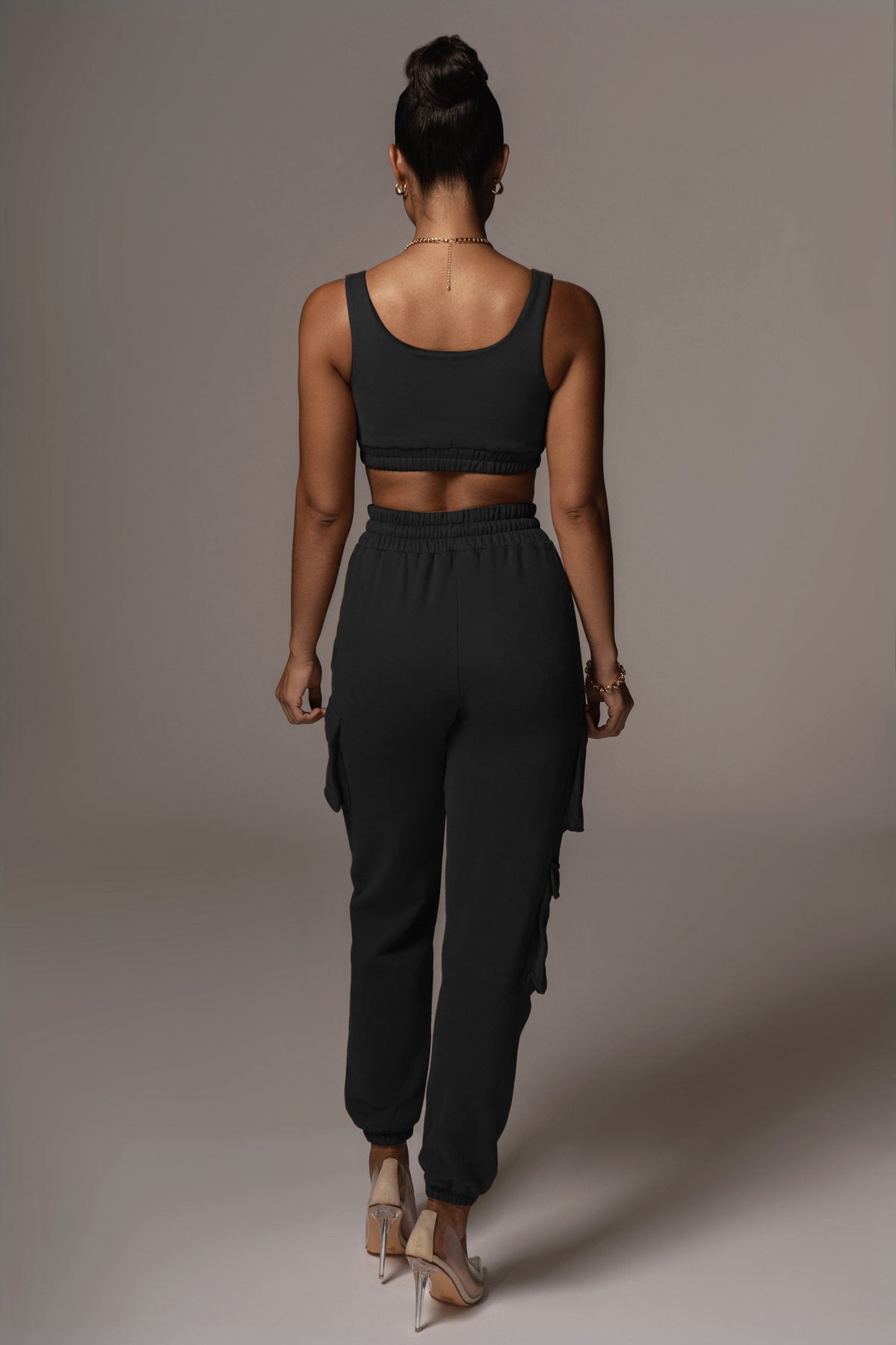 Crop Top And Sports Pants