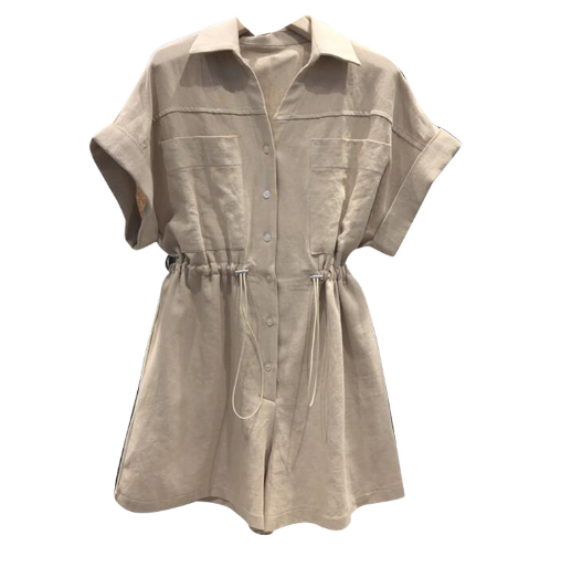 Front Buttons Romper