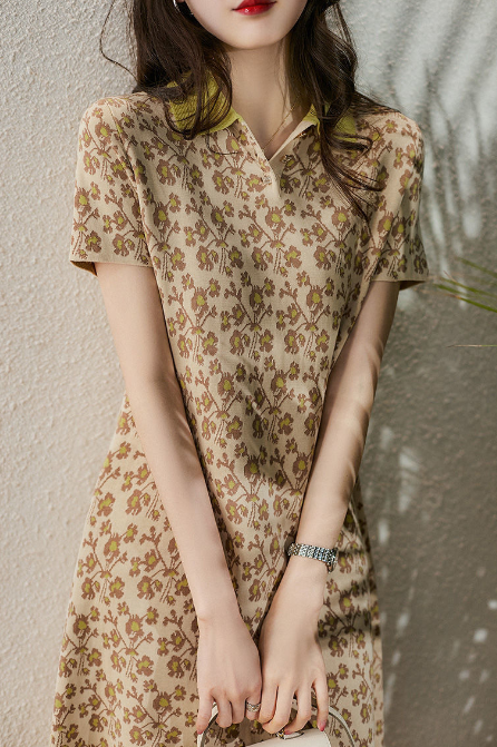 Floral Knit Sweater