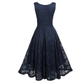 Sleeveless Lace Dress