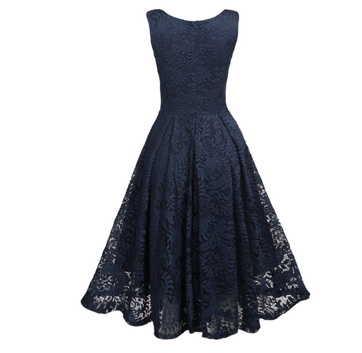 Sleeveless Lace Dress