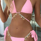 Decorations Cross Bikini Set