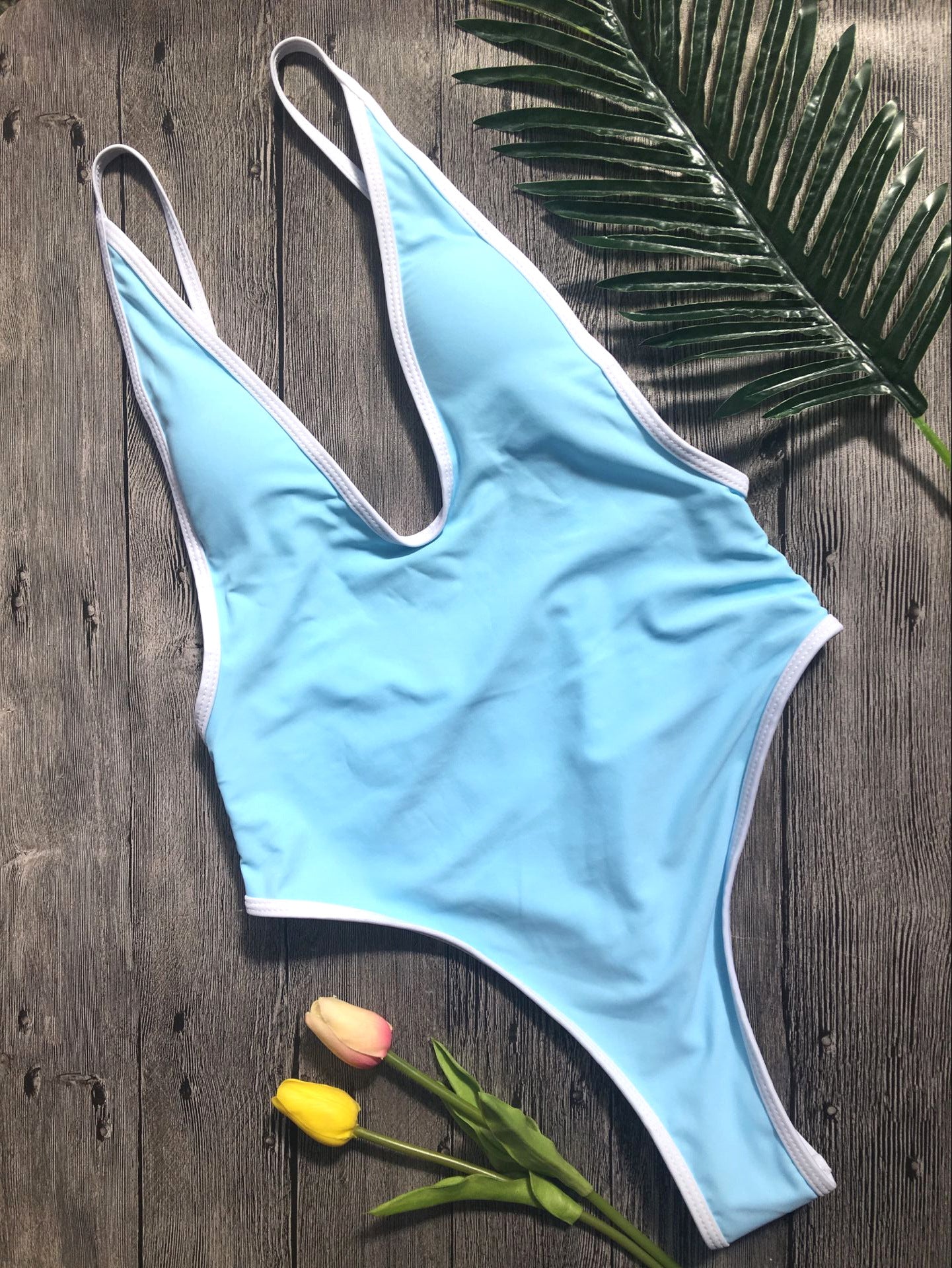 Deep V Neck Bikini