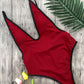 Deep V Neck Bikini