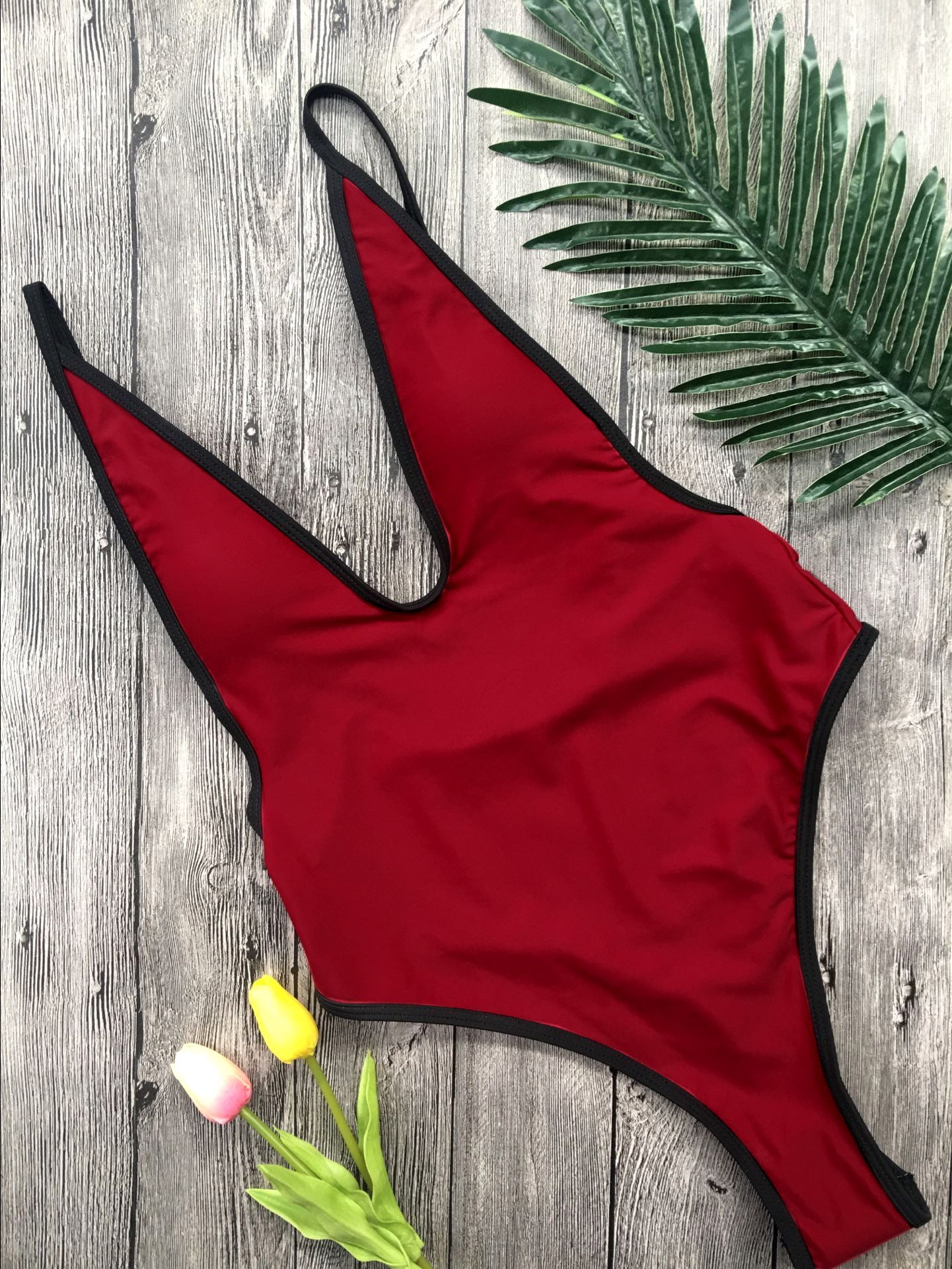 Deep V Neck Bikini