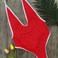Deep V Neck Bikini