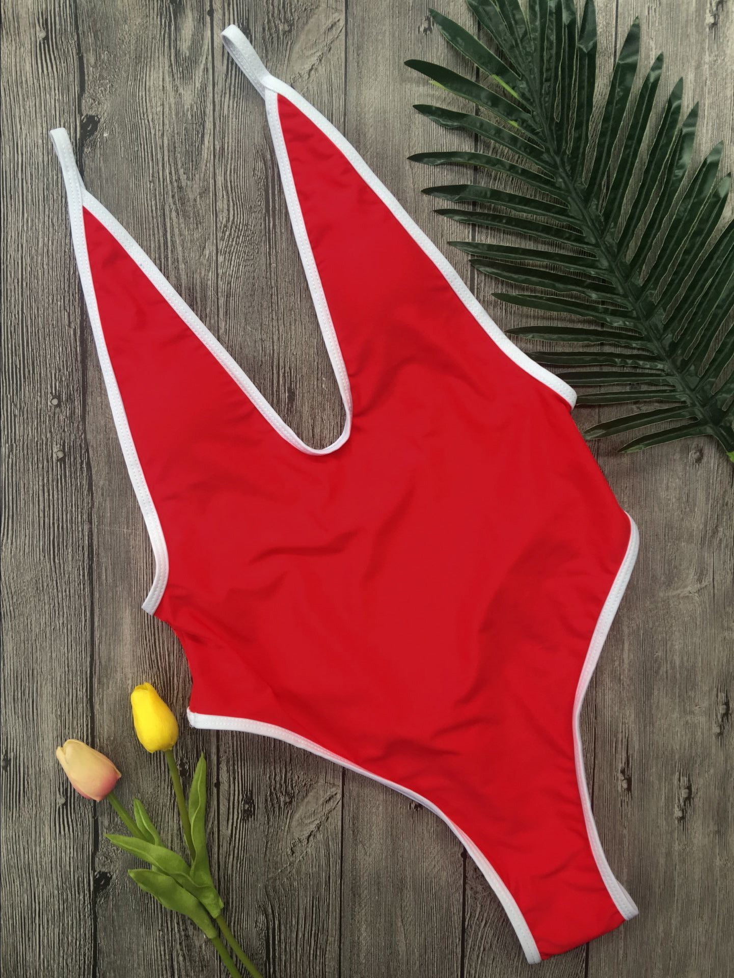 Deep V Neck Bikini