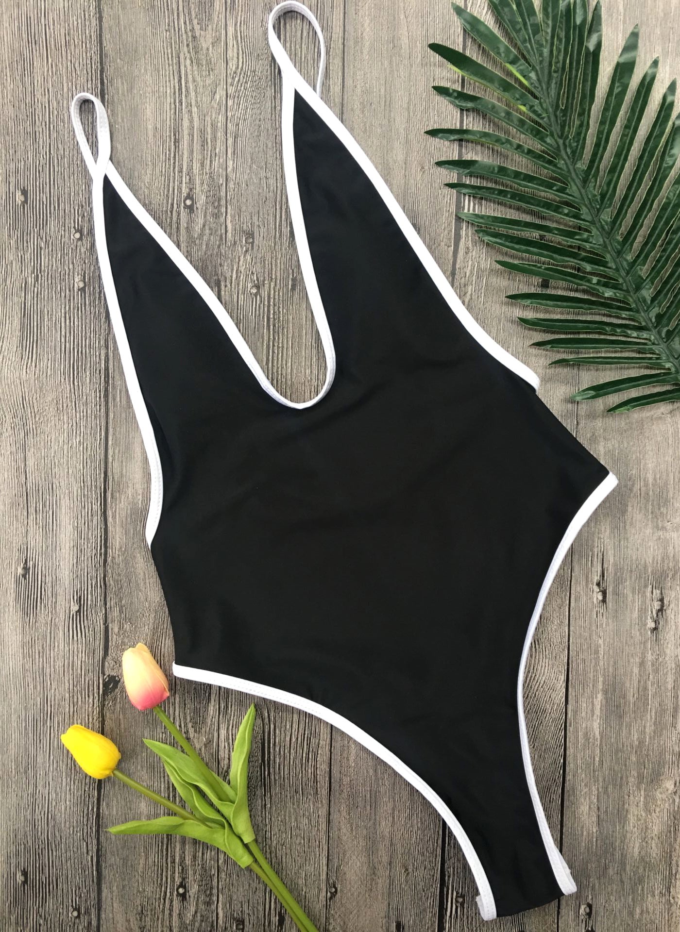 Deep V Neck Bikini