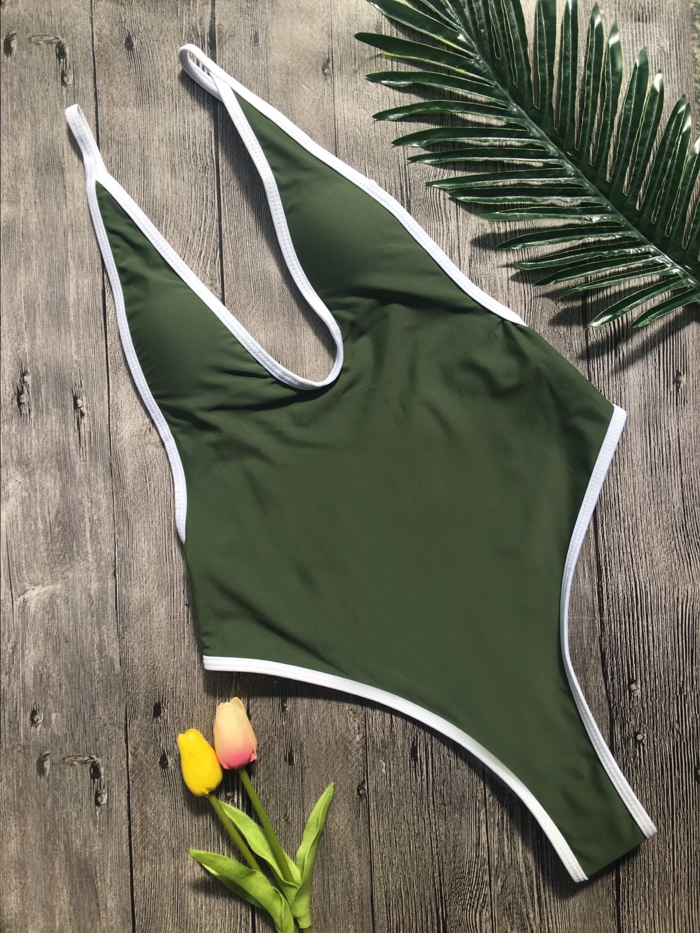 Deep V Neck Bikini