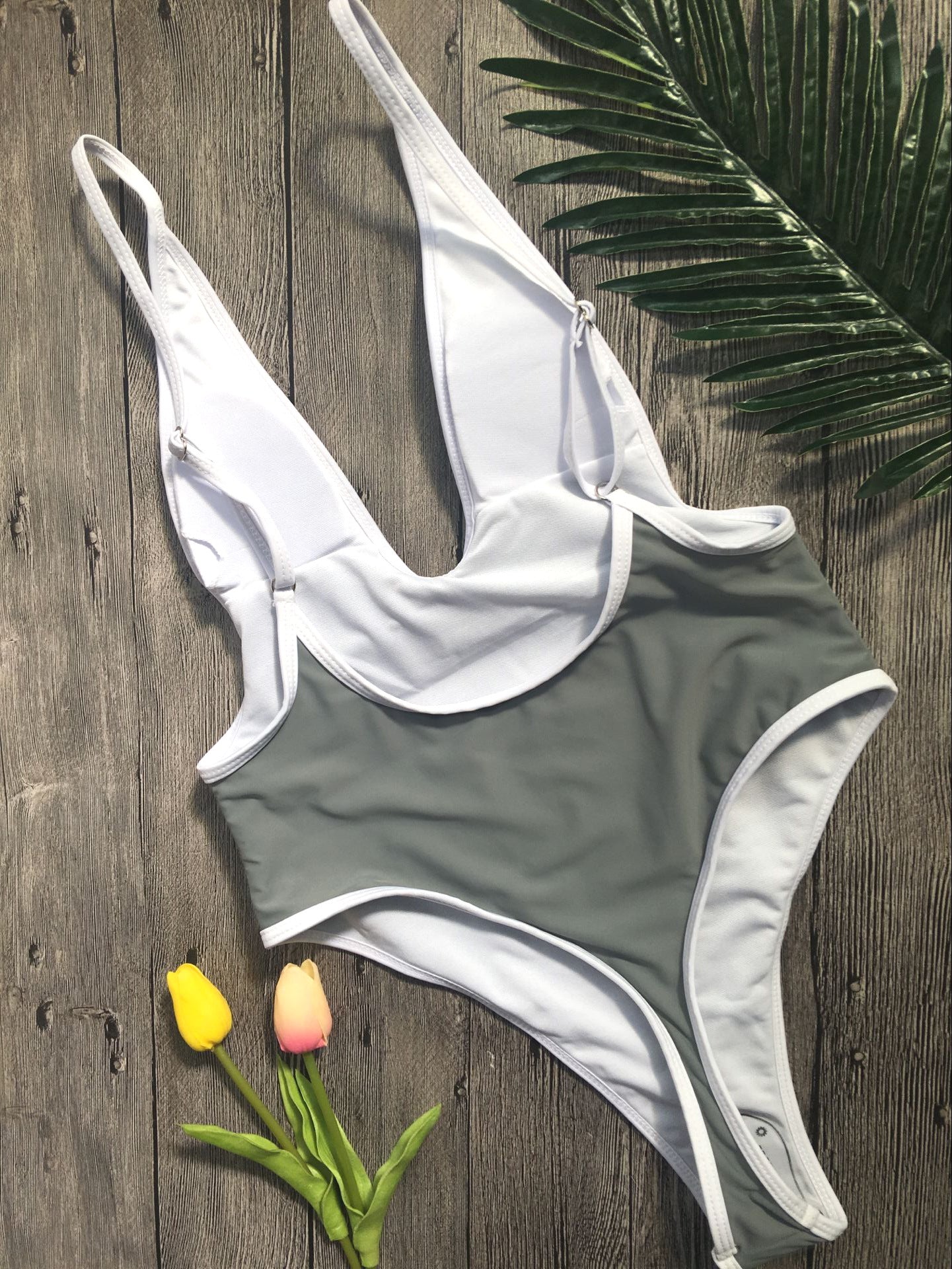 Deep V Neck Bikini