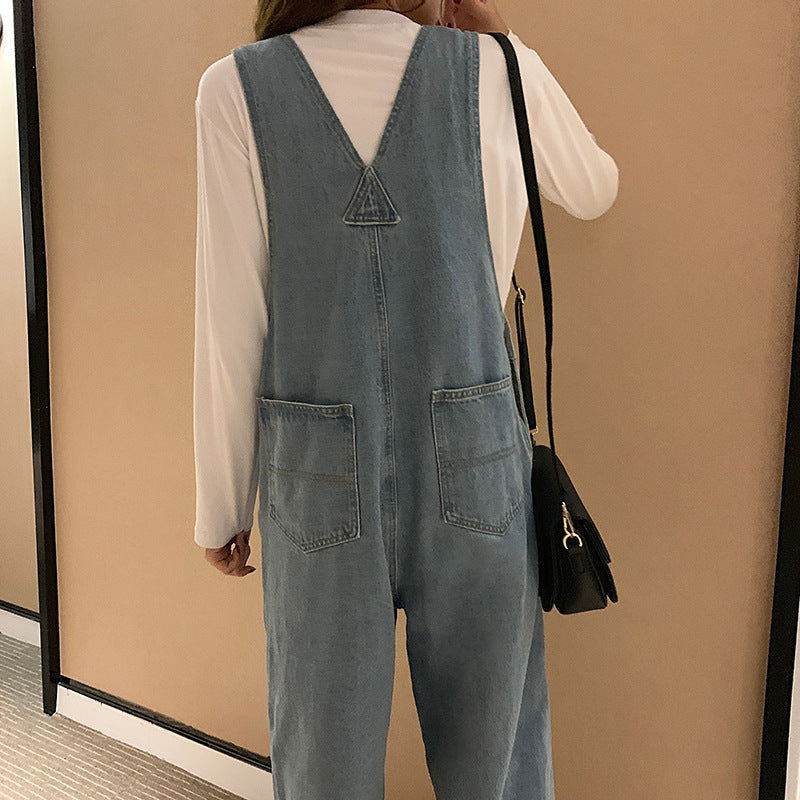 Denim Romper