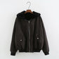 Double Side Wear Hooded Vans Jacket