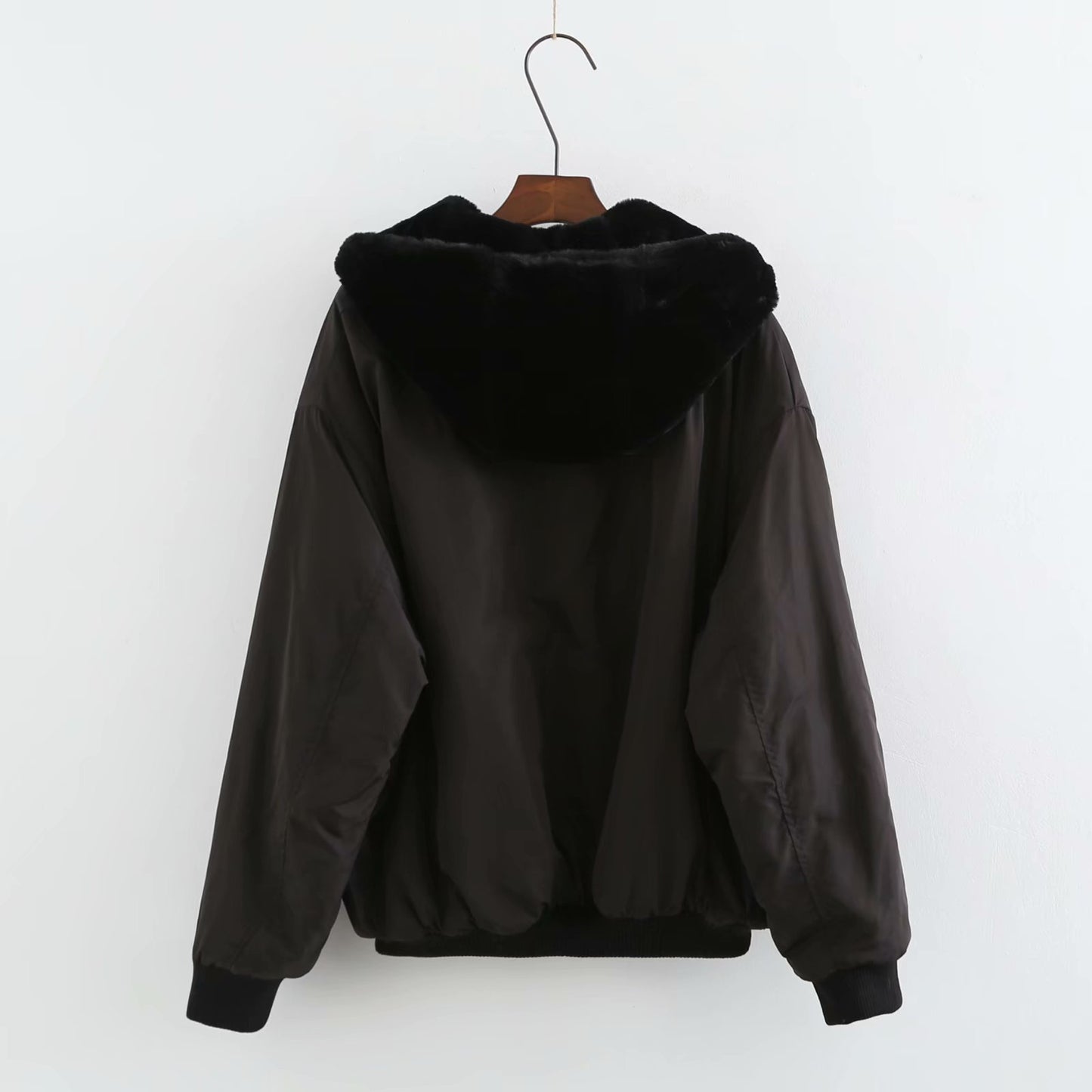 Double Side Wear Hooded Vans Jacket
