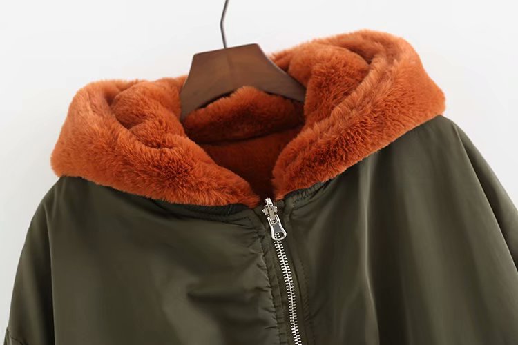 Double Side Wear Hooded Vans Jacket