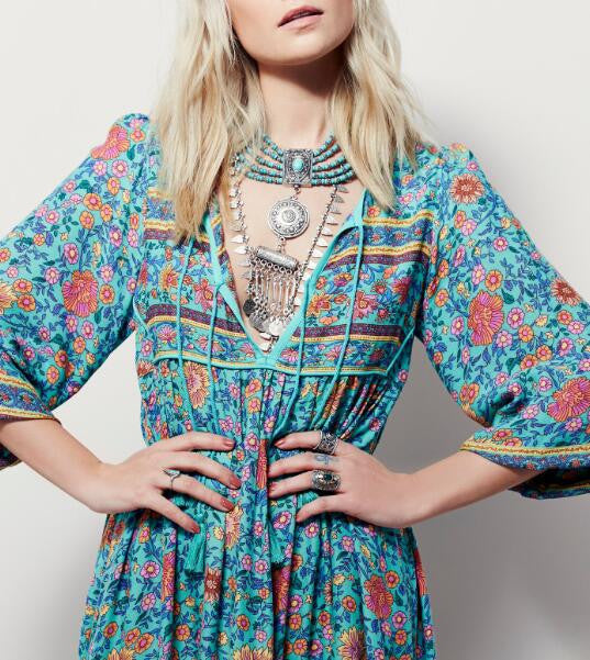 Vivimarks Floral  Dress, dress, VIVIMARKS