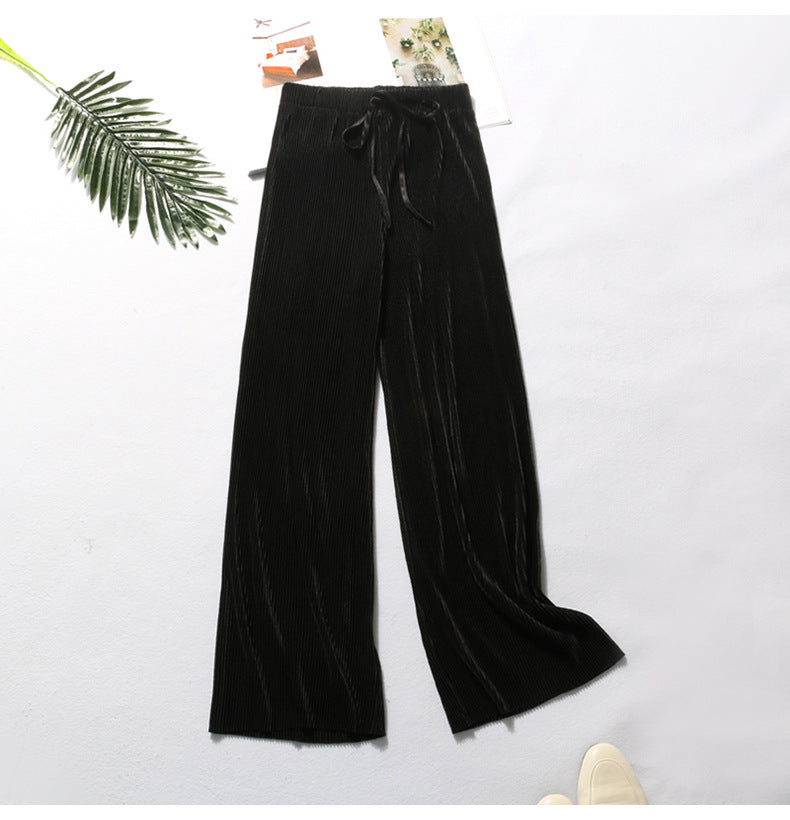 Pleated trousers