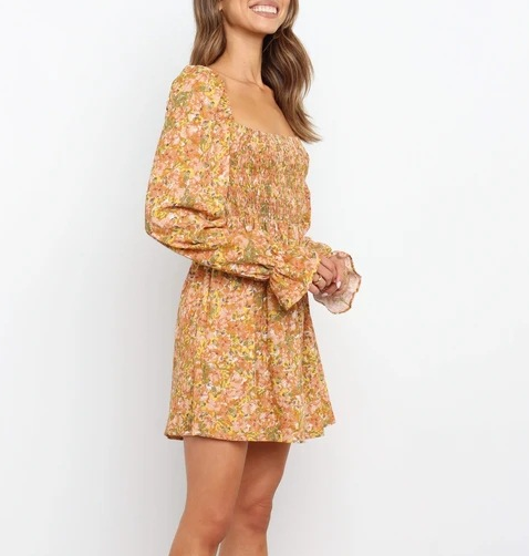 Casual Floral Dress