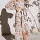 Floral Round Neck Dress