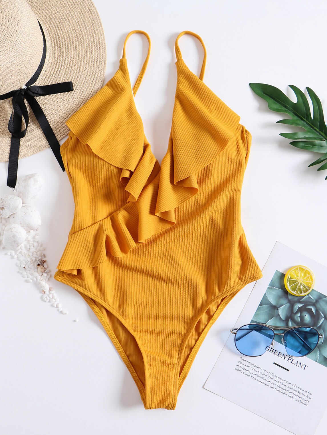 Falbala One Piece Bikini, bikini, VIVIMARKS