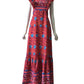 Floral Backless Maxi Dress