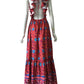 Floral Backless Maxi Dress