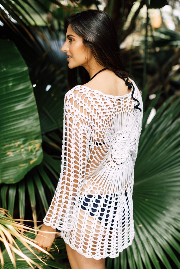 Floral Crochet Top