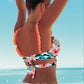 Floral Cross Bikini Set