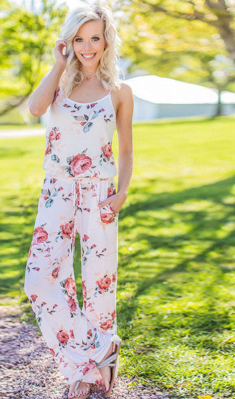 Floral Jumpsuit