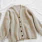 Front Buttons Knit Cardigan