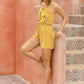 Front Buttons  Romper
