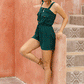 Front Buttons  Romper
