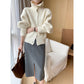 Front Buttons Sweater Cardigan