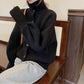 Front Buttons Sweater Cardigan