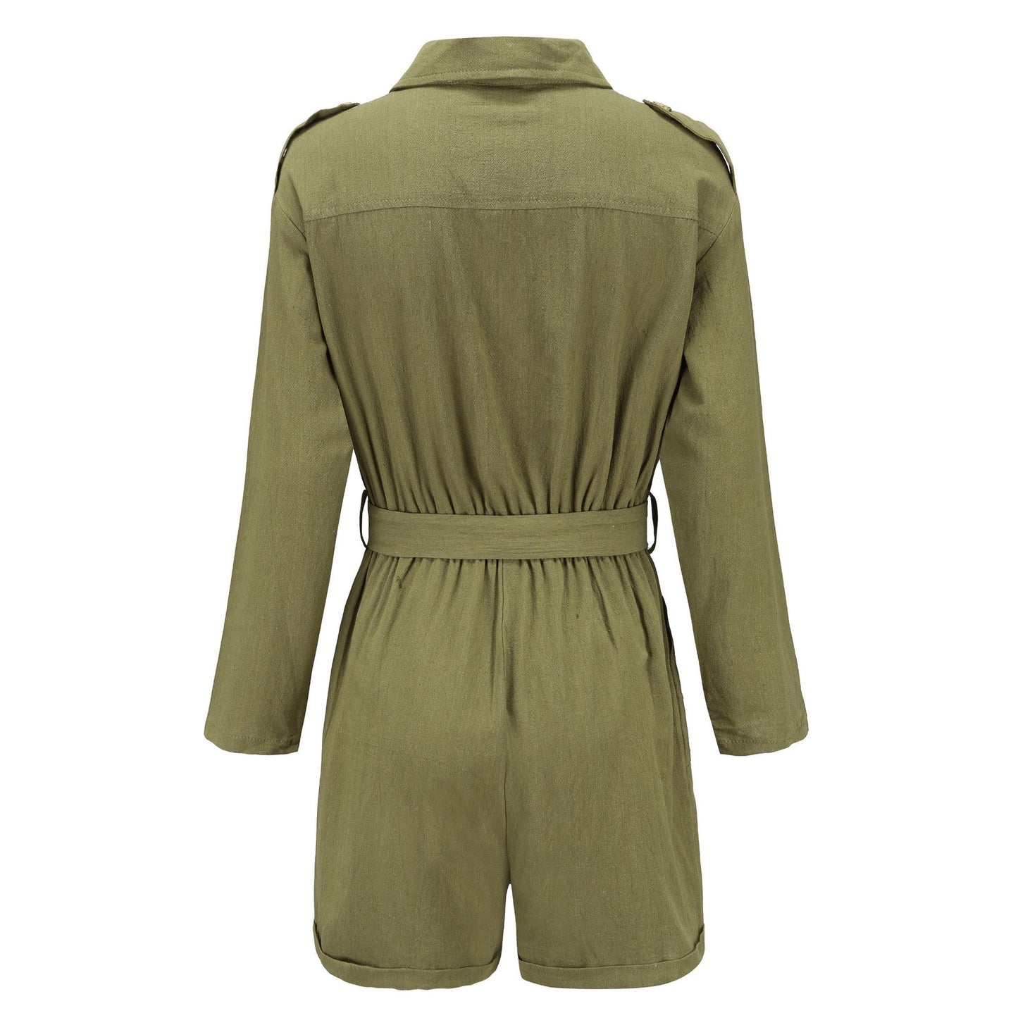 Front Buttons Romper