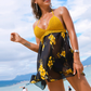Knit Chiffon Swimwear