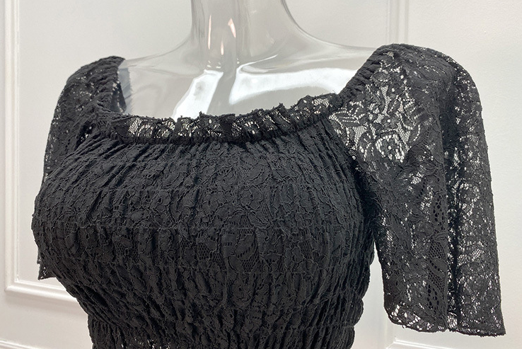 Off The Shoulder Lace Swimwear