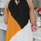 Halter Neck Chiffon Top