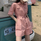 Front Buttons Romper