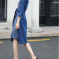 Half Sleeve Denim Dress