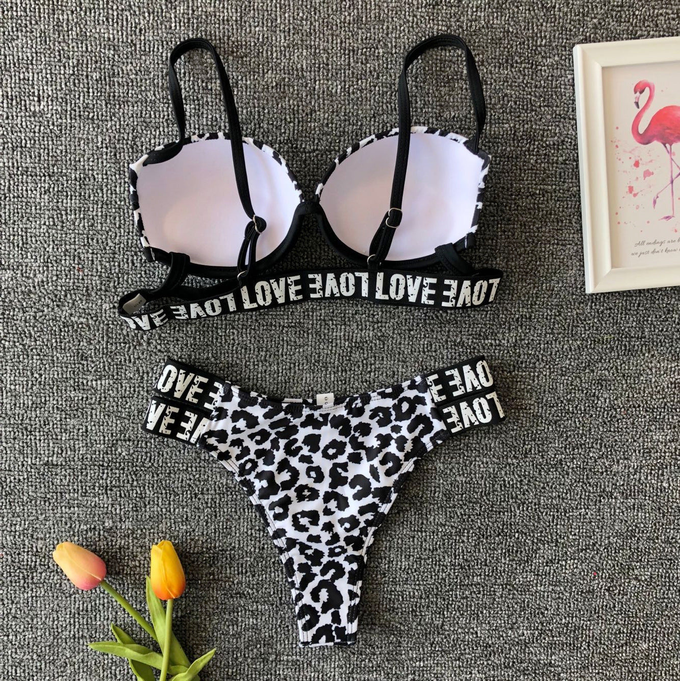 Halter Neck Bikini Set