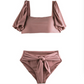 High Waist Bikini Set