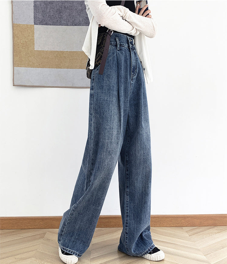 High Waist Loose Jeans
