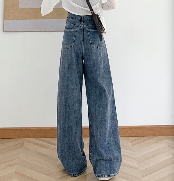 High Waist Loose Jeans
