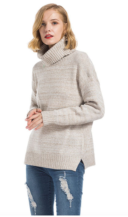 High Collar Sweater